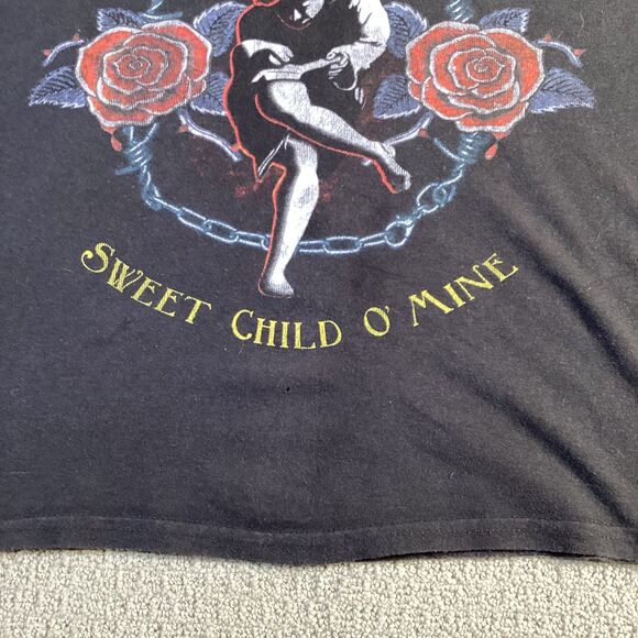 Guns N Roses Sweet Child O Mine Graphic T Shirt Band Tee - Picture 4 of 6